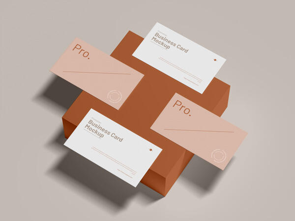 Promotion Business Card Mockup