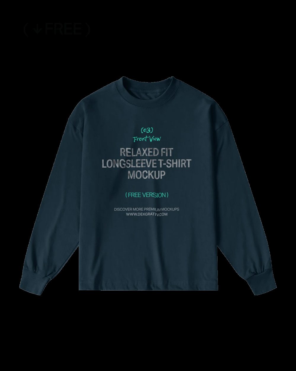 Relaxed Fit Longsleeve Tees Mockups 03