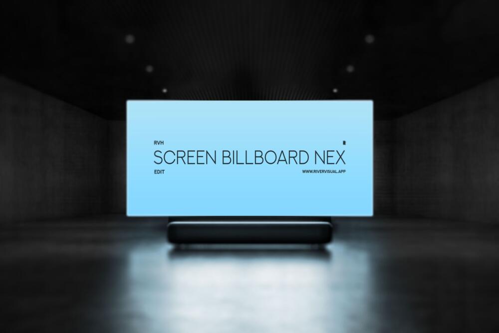 Screen Billboard Nex Mockup