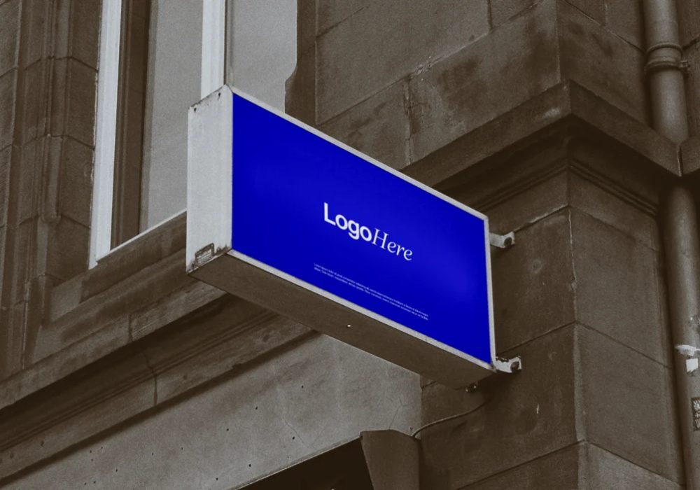Signage Mockup - Download