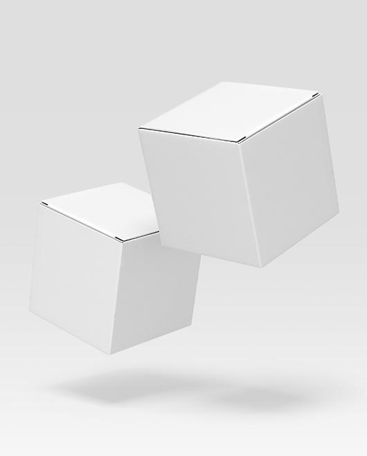 Square Boxes PSD Mockups