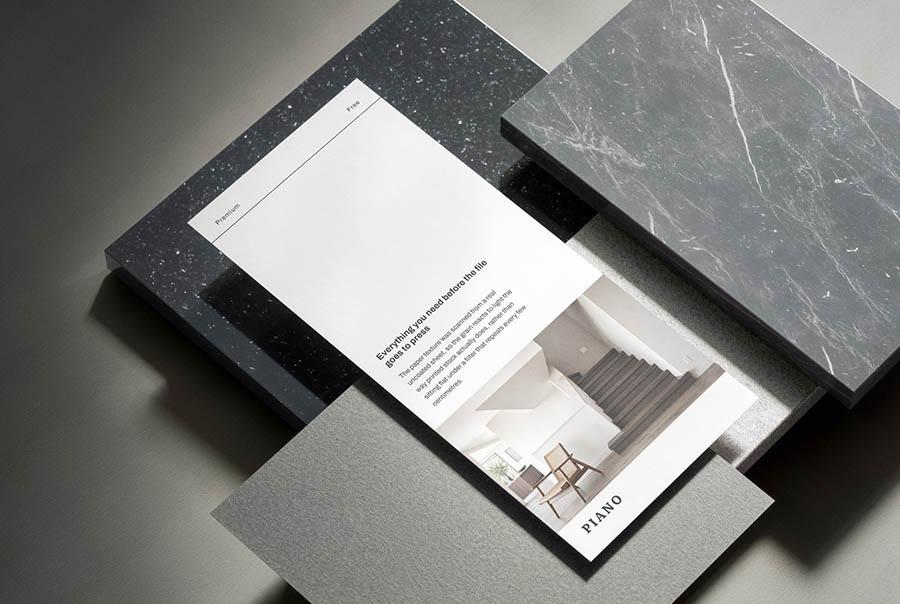 US Slim vertical flyer mockup