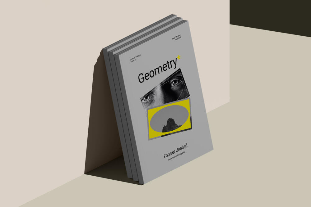 A4 Cover Magazine Against The Wall Isometric