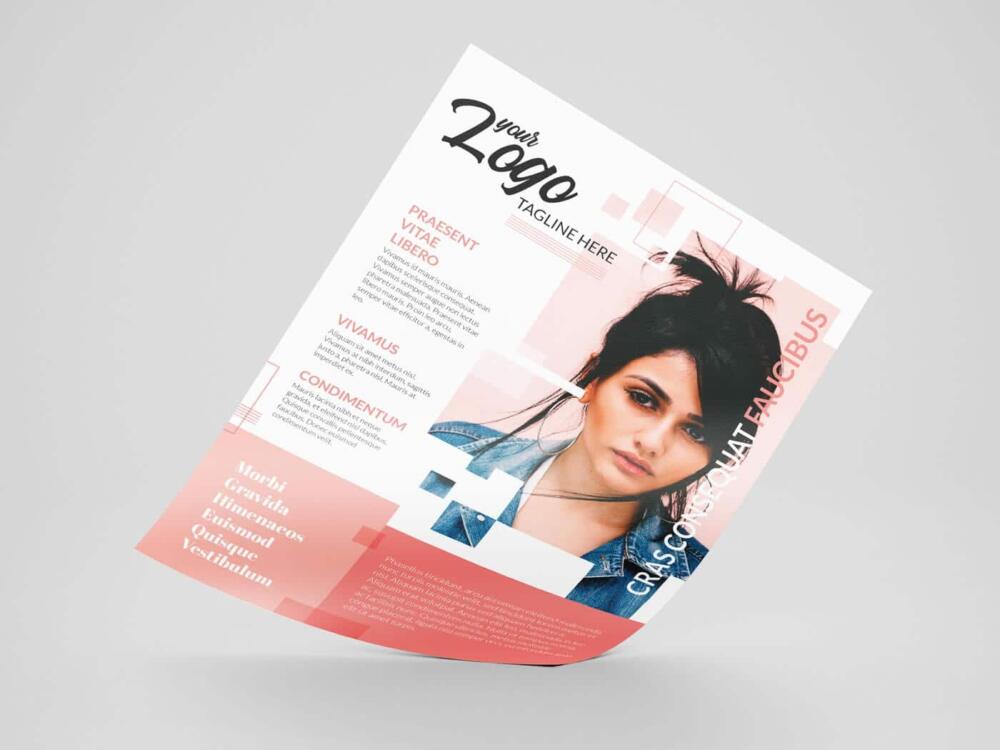A4 Double Sided Flyer Template