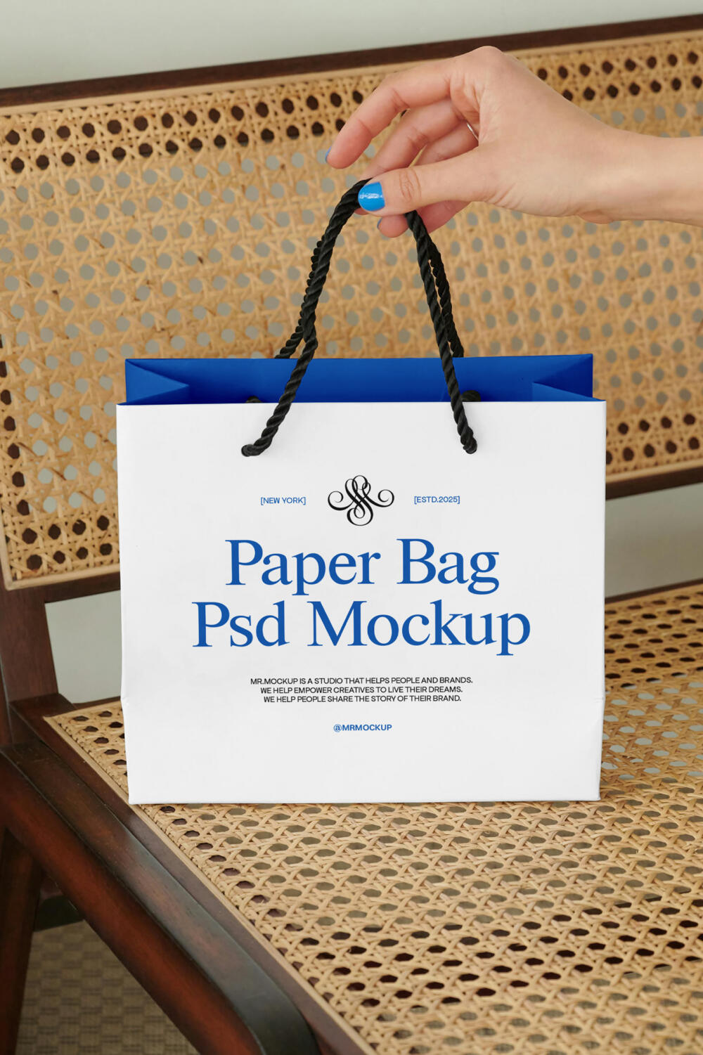 Apparel Paper Bag Mockup
