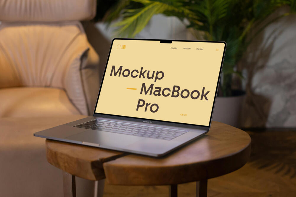 Apple MacBook Pro PSD Mockup