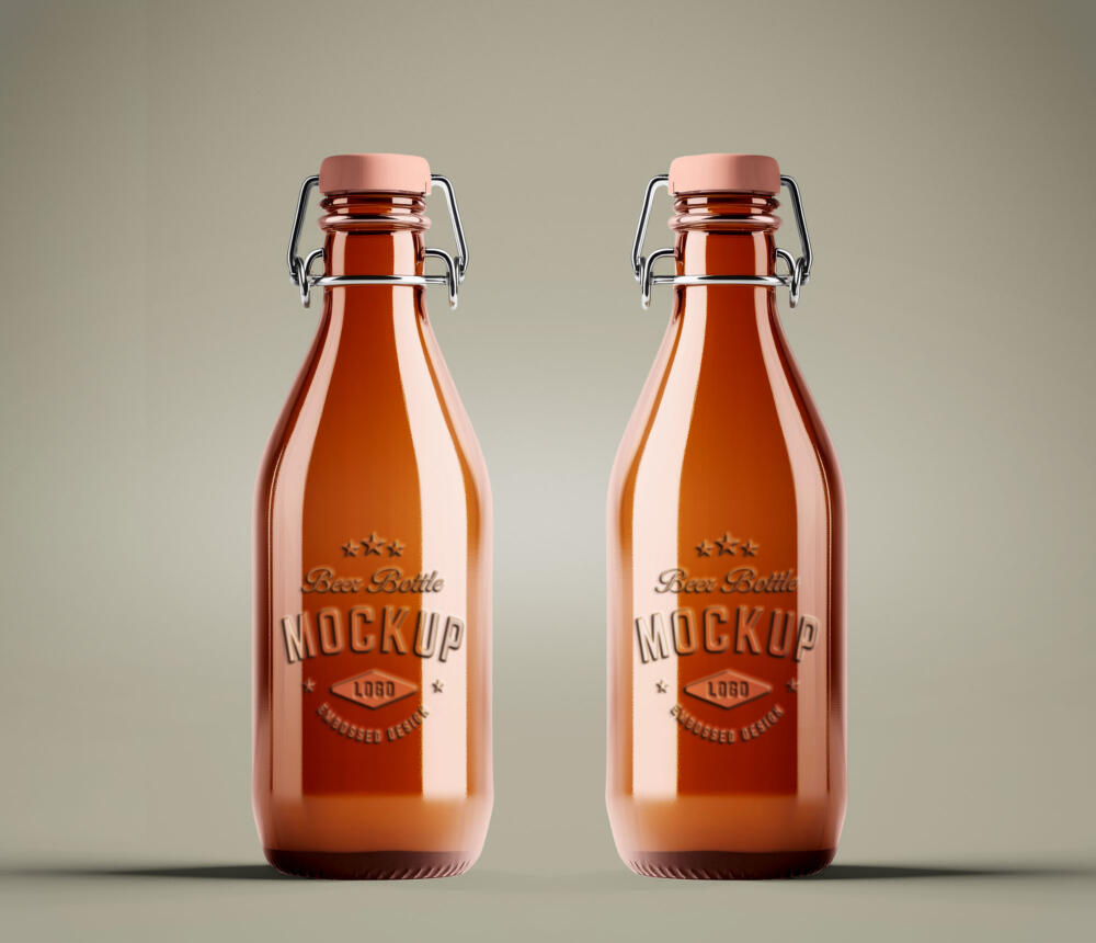 Beer Bottle Mockup