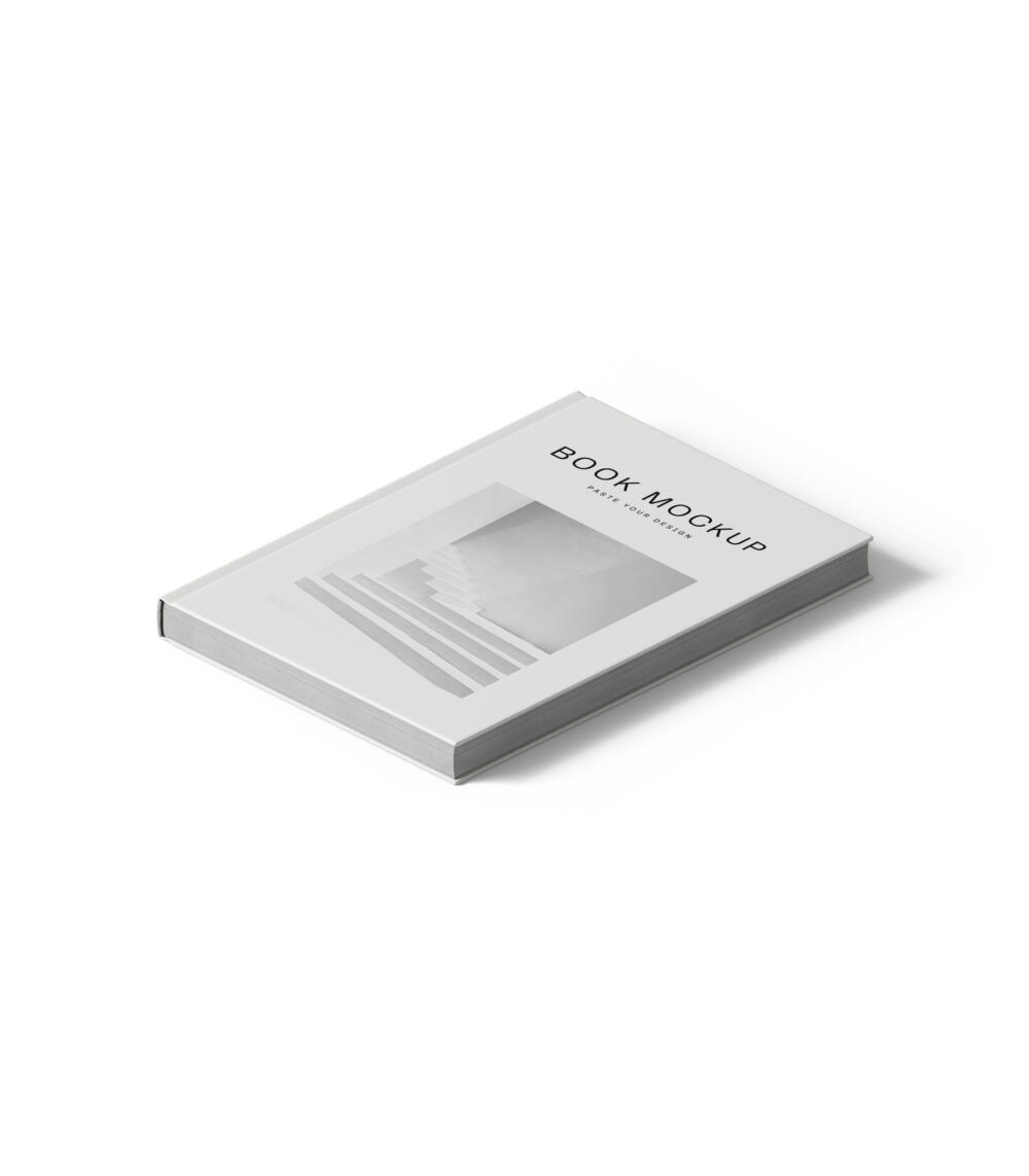 Book Mockup V19 Isometric | Mockup store