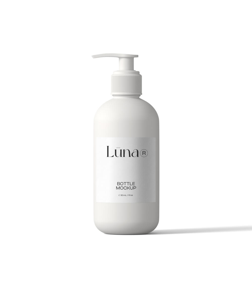 Bottle Mockup V15 Front View | Mockup store