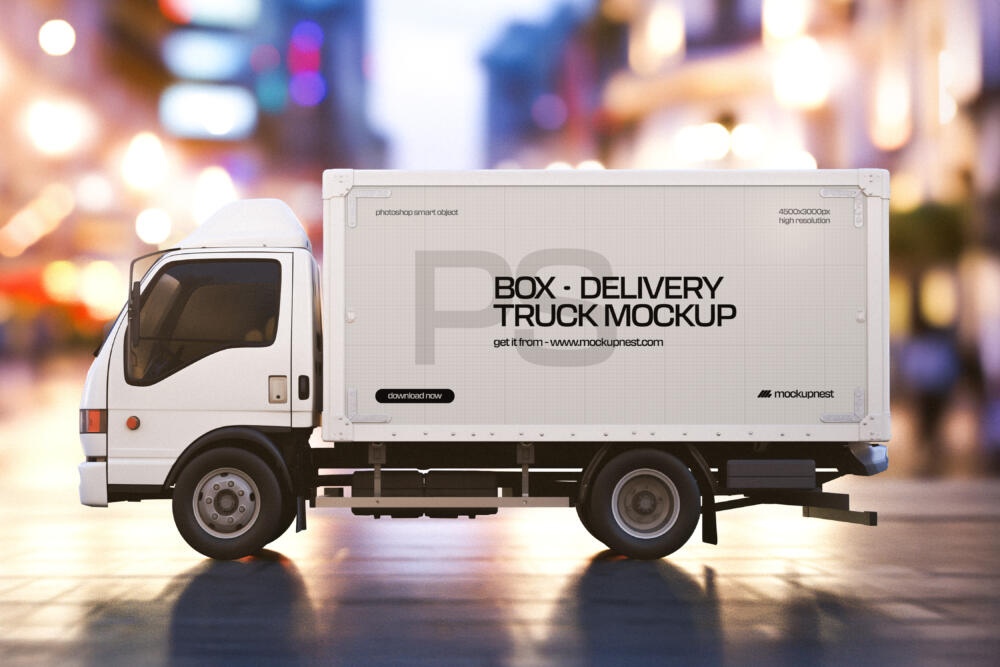 Open Square Psd Catalog Mockup