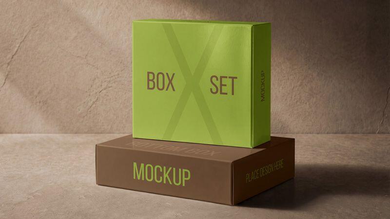 Box Set Mockup