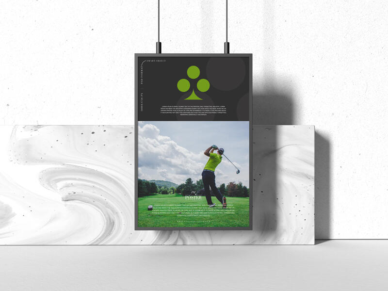 Brand Identity Poster Mockup