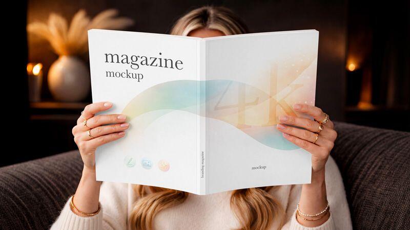 Branding Magazine Mockup