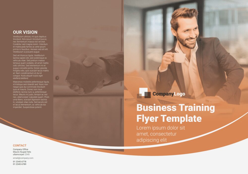 Business Training Flyer Template