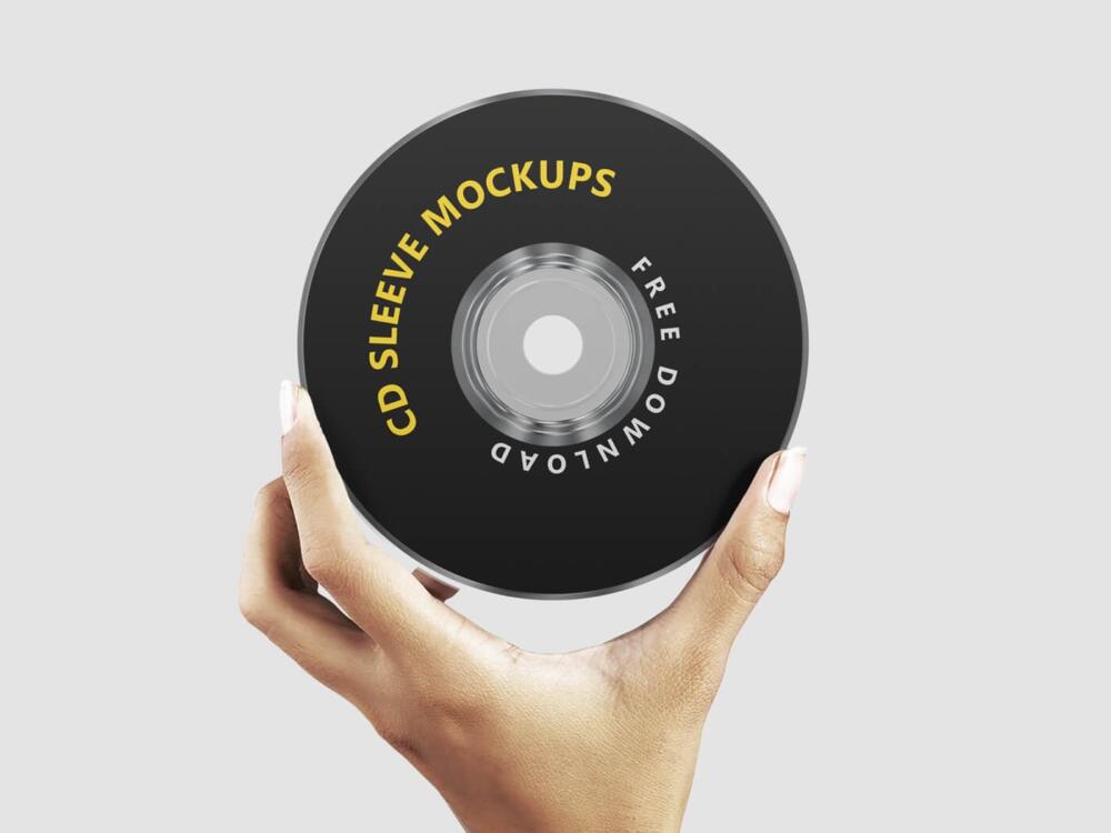 CD Sleeve Mockups