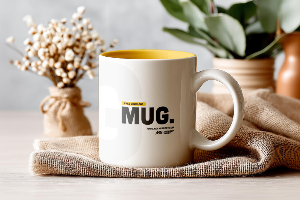 Ceramic Mug Mockup
