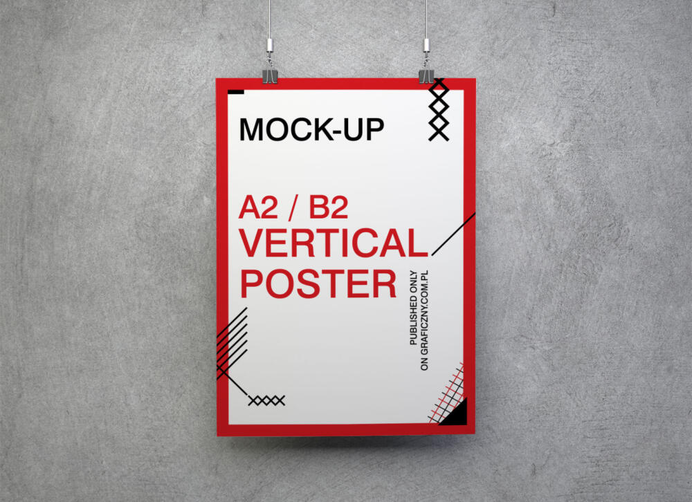 Citylight Advertising Poster Mockup