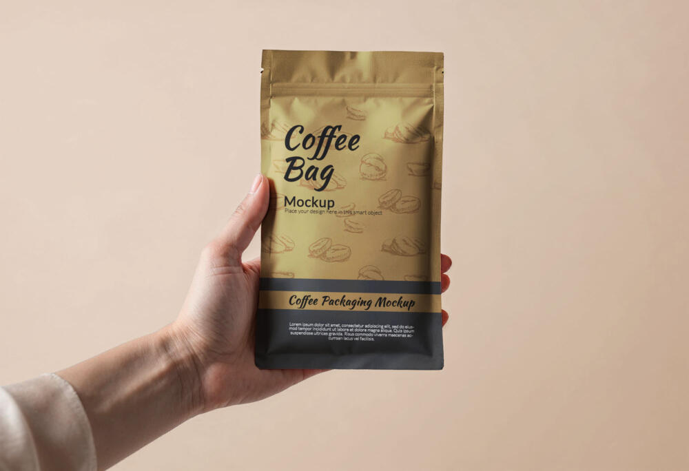 Coffee Bag Mockup