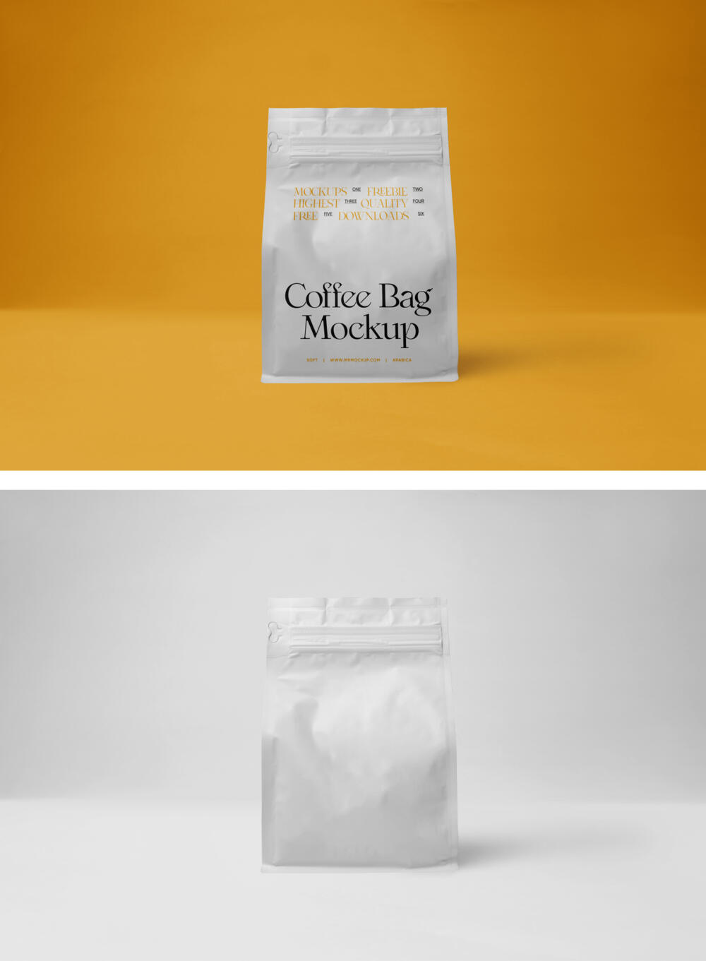 Coffee Bag PSD Mockup