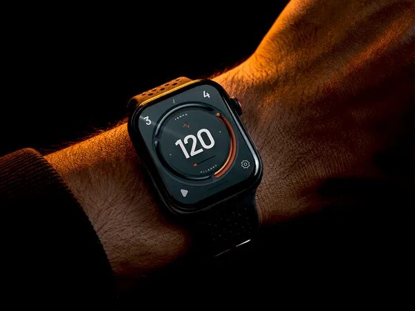 Dark Cinematic Wrist UI (PSD)