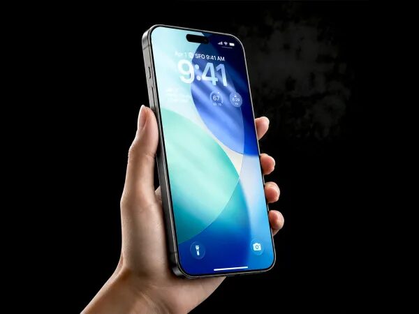 Dark Studio Lock Screen UI (PSD)
