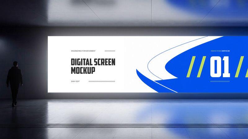 Digital Screen Mockup