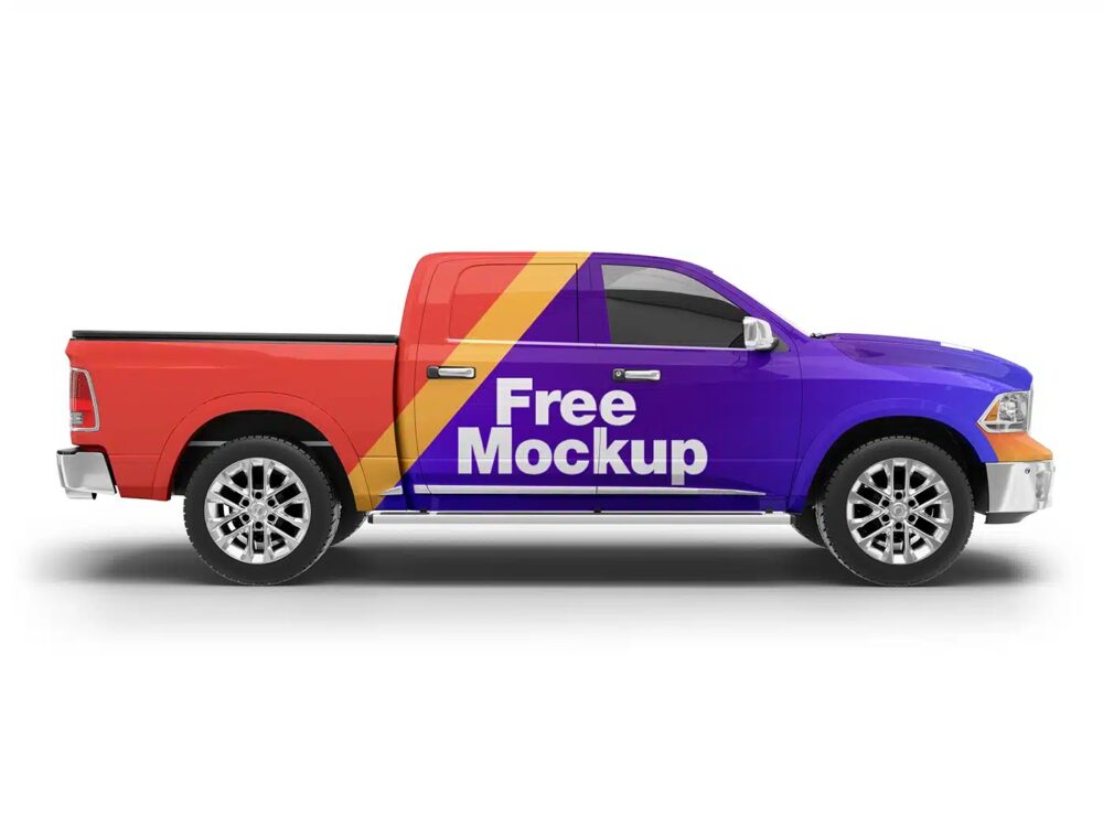 Dodge Ram 1500 Vehicle Mockups
