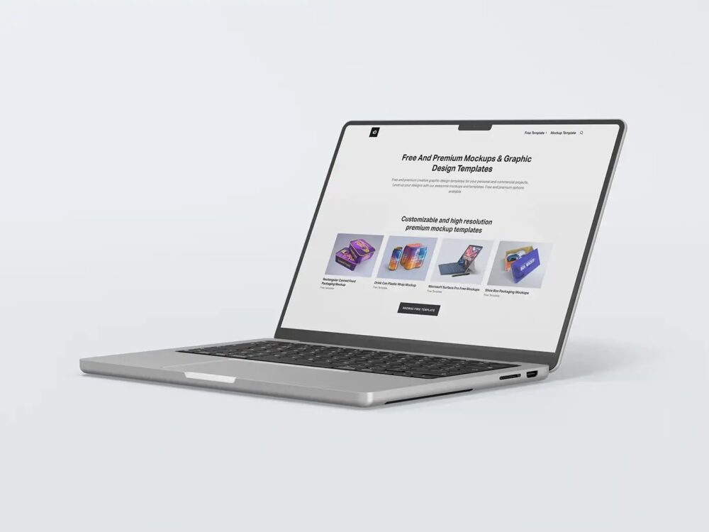 Download Apple MacBook Pro Mockups
