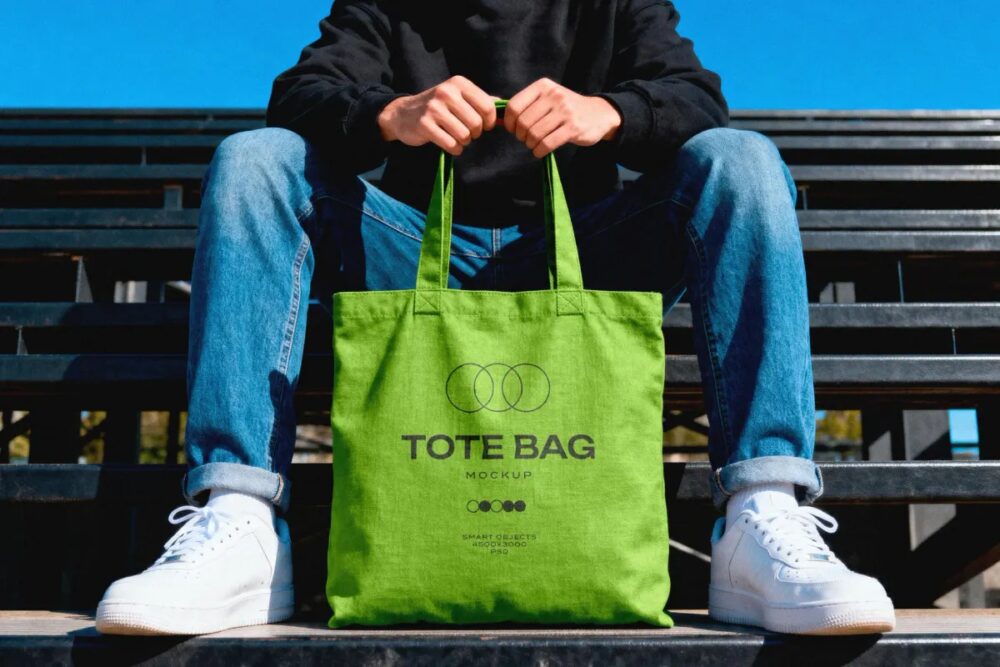 Download Canvas Tote Bag Mockup