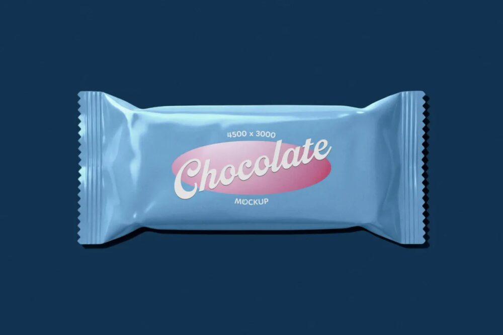Download Chocolate Bar Packaging Mockup