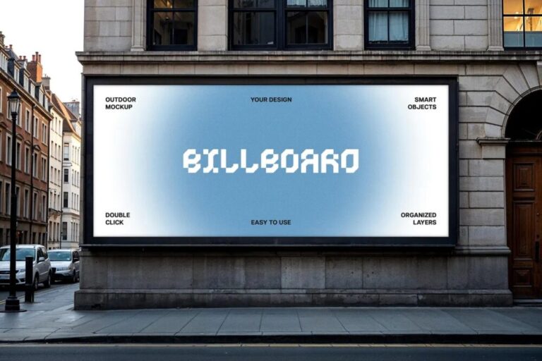 Download City Billboard Mockup