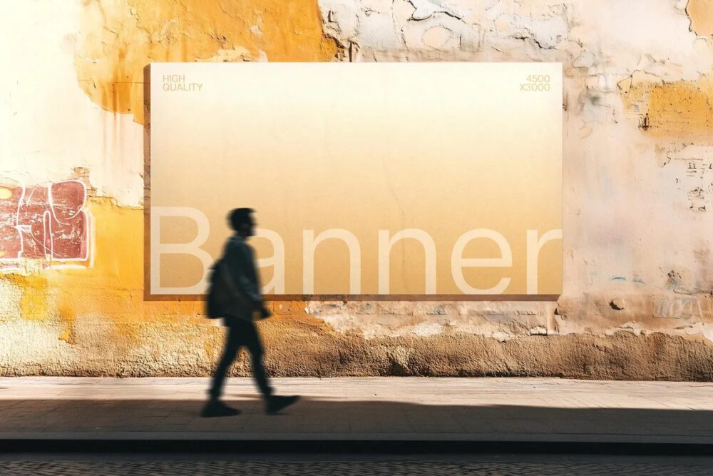 Download Daylight Outdoor Banner Mockup