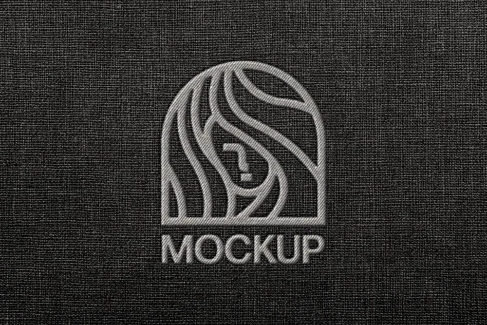 Download Embroidered Logo Mockup