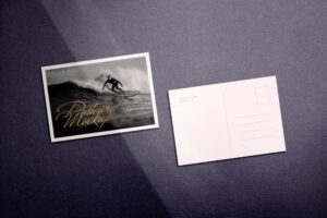 Postcard Back Sample Download Front & Back Postcard Mockup