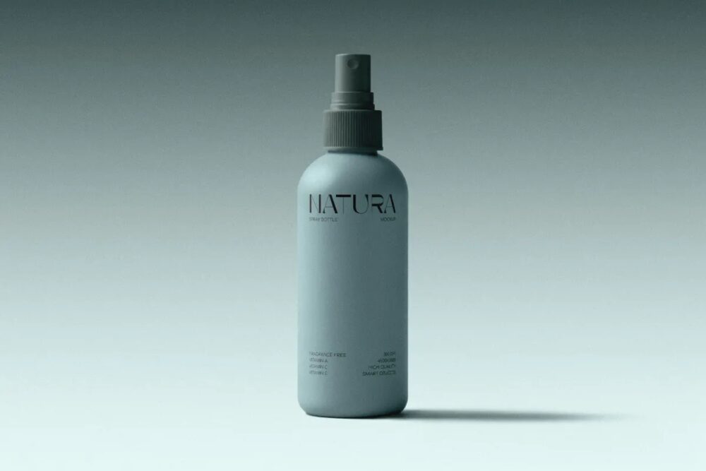 Download Hair Spray Bottle Mockup
