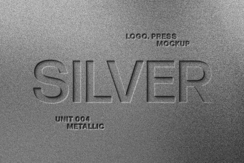 Download Metal Press Logo Mockup