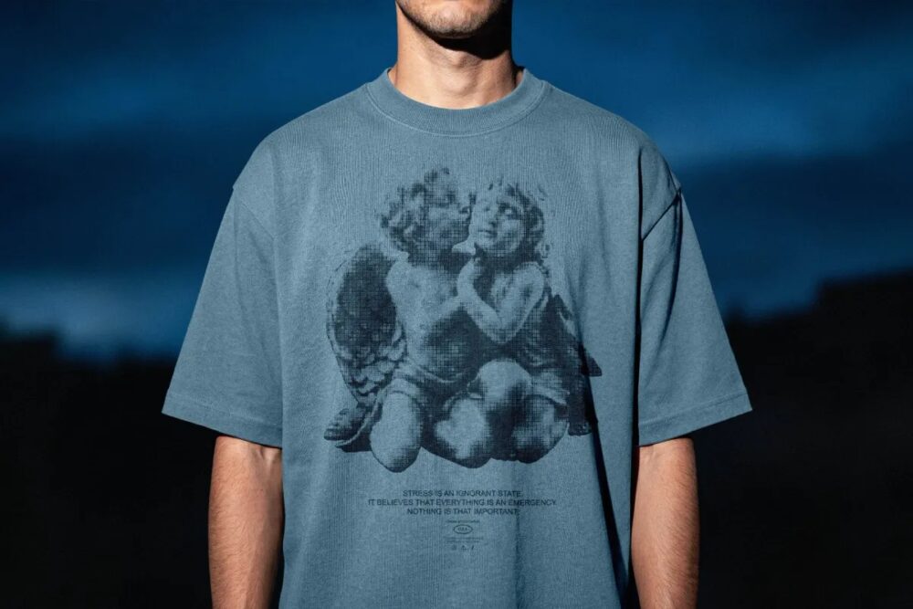 Download Nighttime T-Shirt Mockup