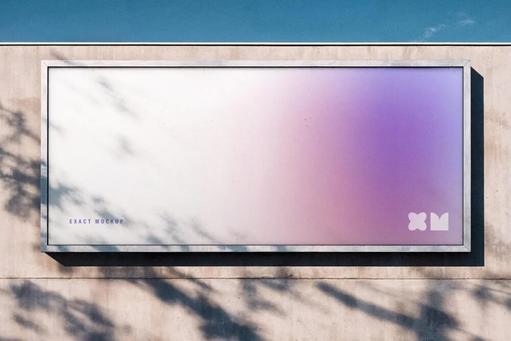 Download Outdoor Wall Billboard Mockup