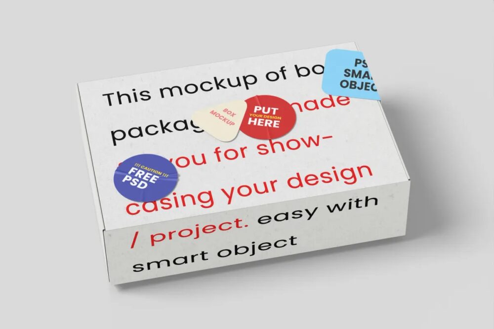 Download Packaging Box Mockup