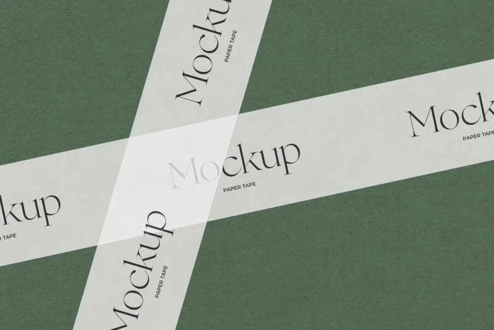 Download Paper Tape Mockup