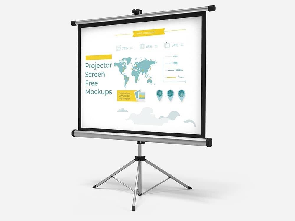 Download Projector Screen Mockups