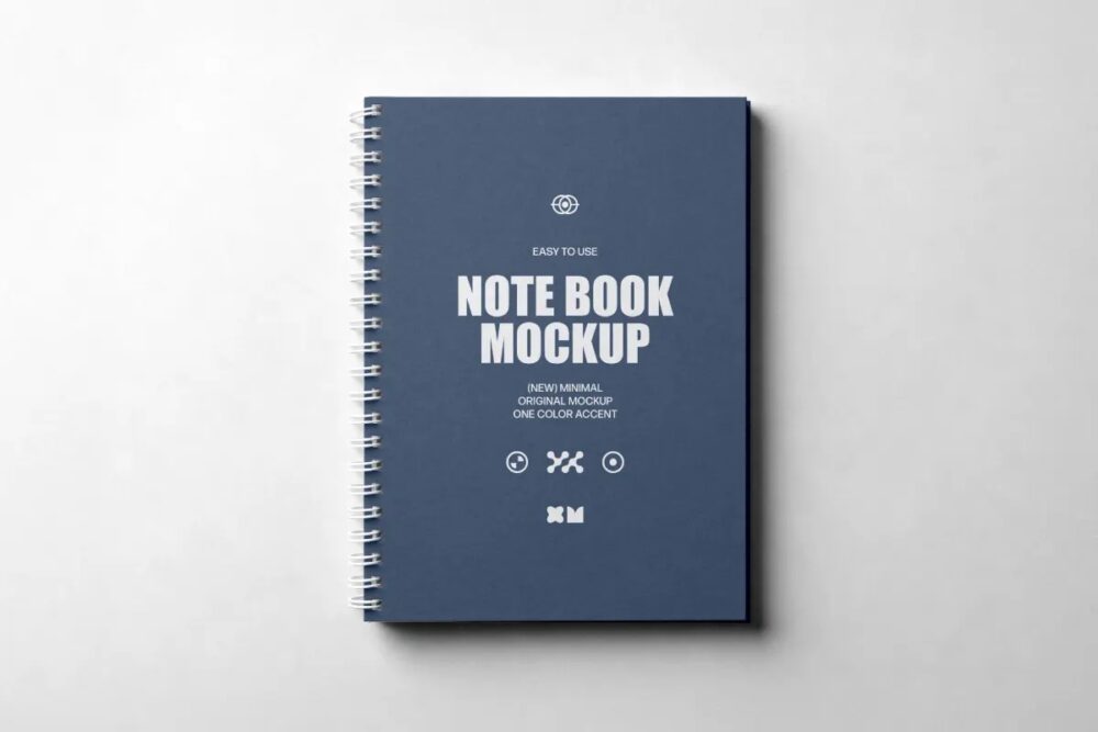 Download Ring-Bound Notebook Mockup