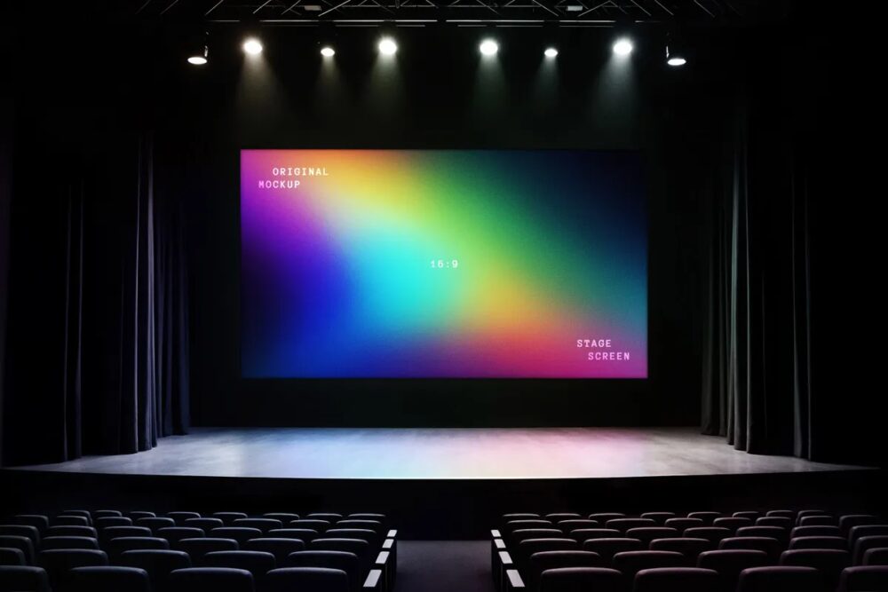 Download Stage Screen Mockup