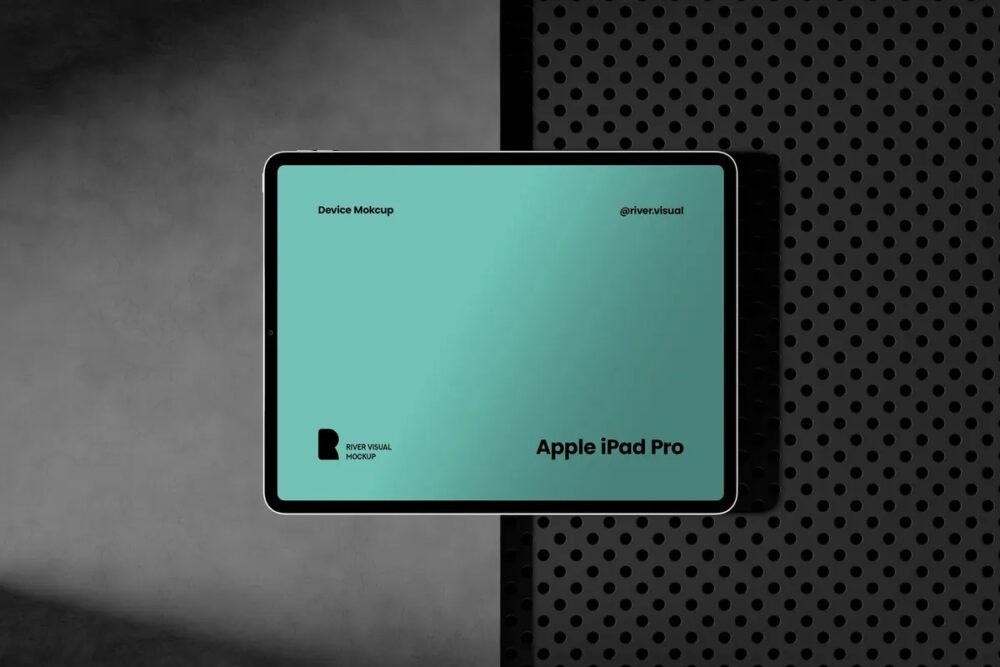Download Steel & Concrete iPad Pro Mockup