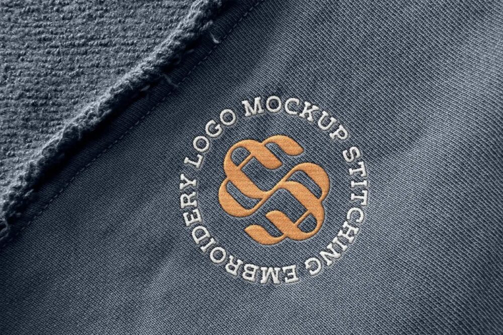 Download Stitching Embroidery Logo Mockup