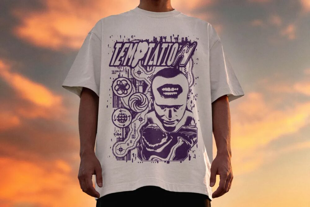 Download Sunset T-Shirt Mockup