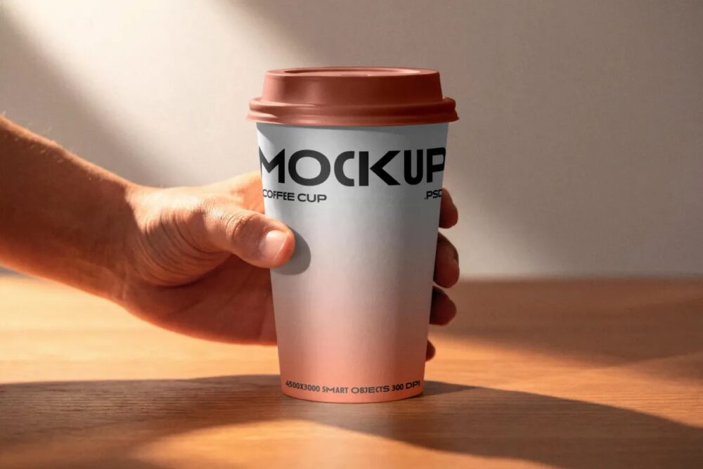 Download Takeaway Coffee Cup Mockup