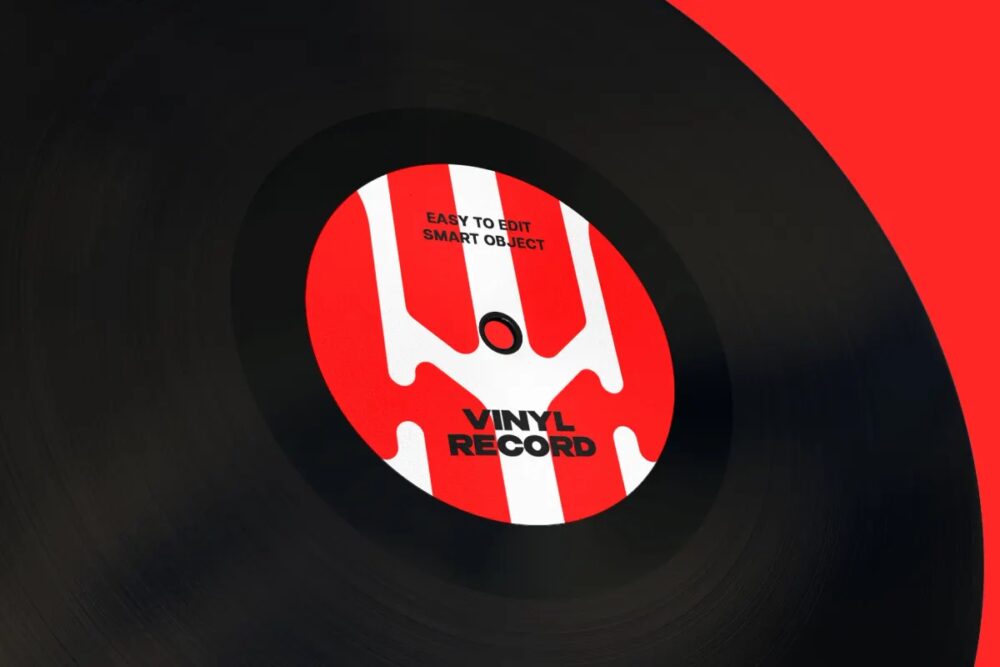 Download Vinyl Disc Mockup