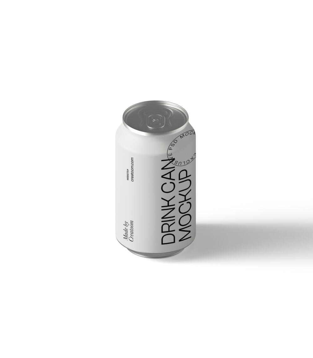 Drink Can Mockup V36 Isometric | Mockup store