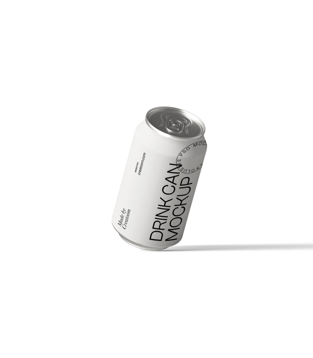 Drink Can Mockup V39 Front View | Mockup store